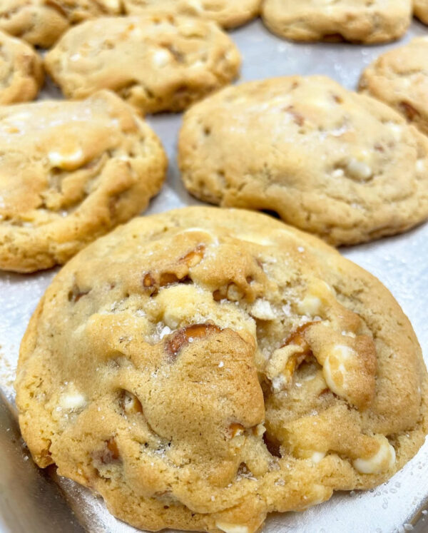 Salted White Chocolate Pretzel